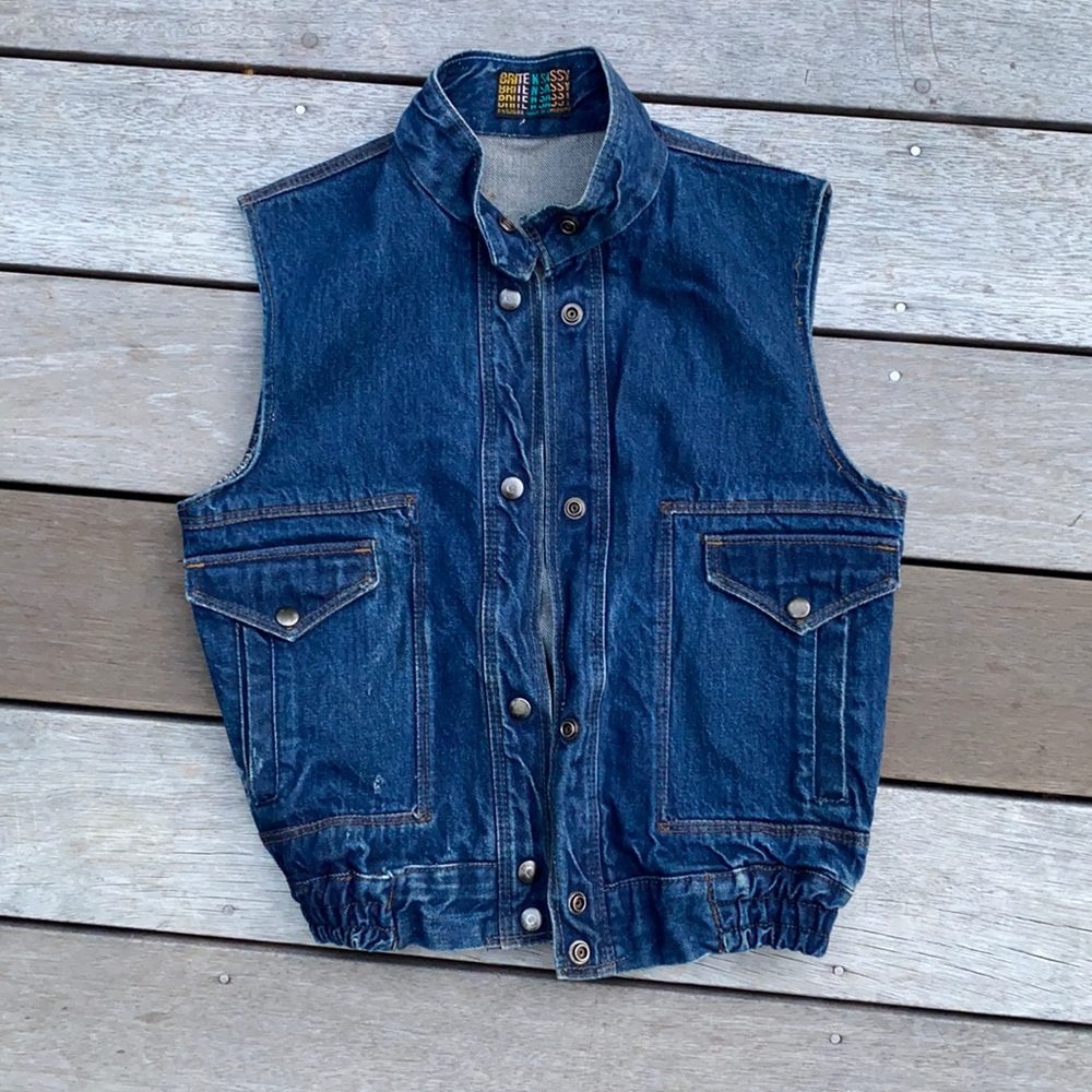 Vintage jean vest